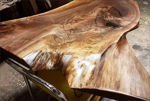 unique live edge coffee table