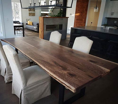 live edge walnut table live edge walnut table